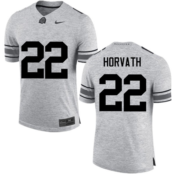 Ohio State Buckeyes #22 Les Horvath Men Official Jersey Gray OSU16314